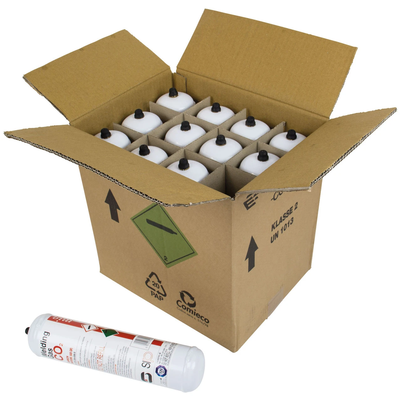 SIP CO2 Gas Bottle 600g 1 SIP CO2 Gas Bottle 600g