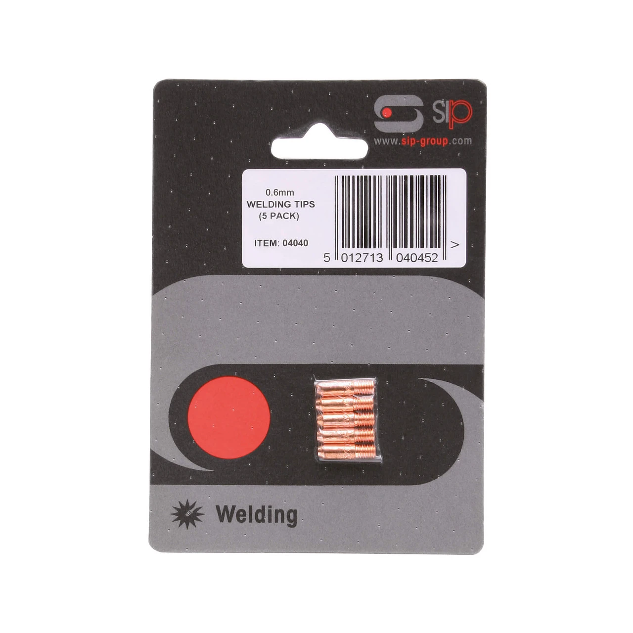 SIP 04040 0.6mm Tips (5 Per Card) 1 SIP 04040 0.6mm Tips (5 Per Card)