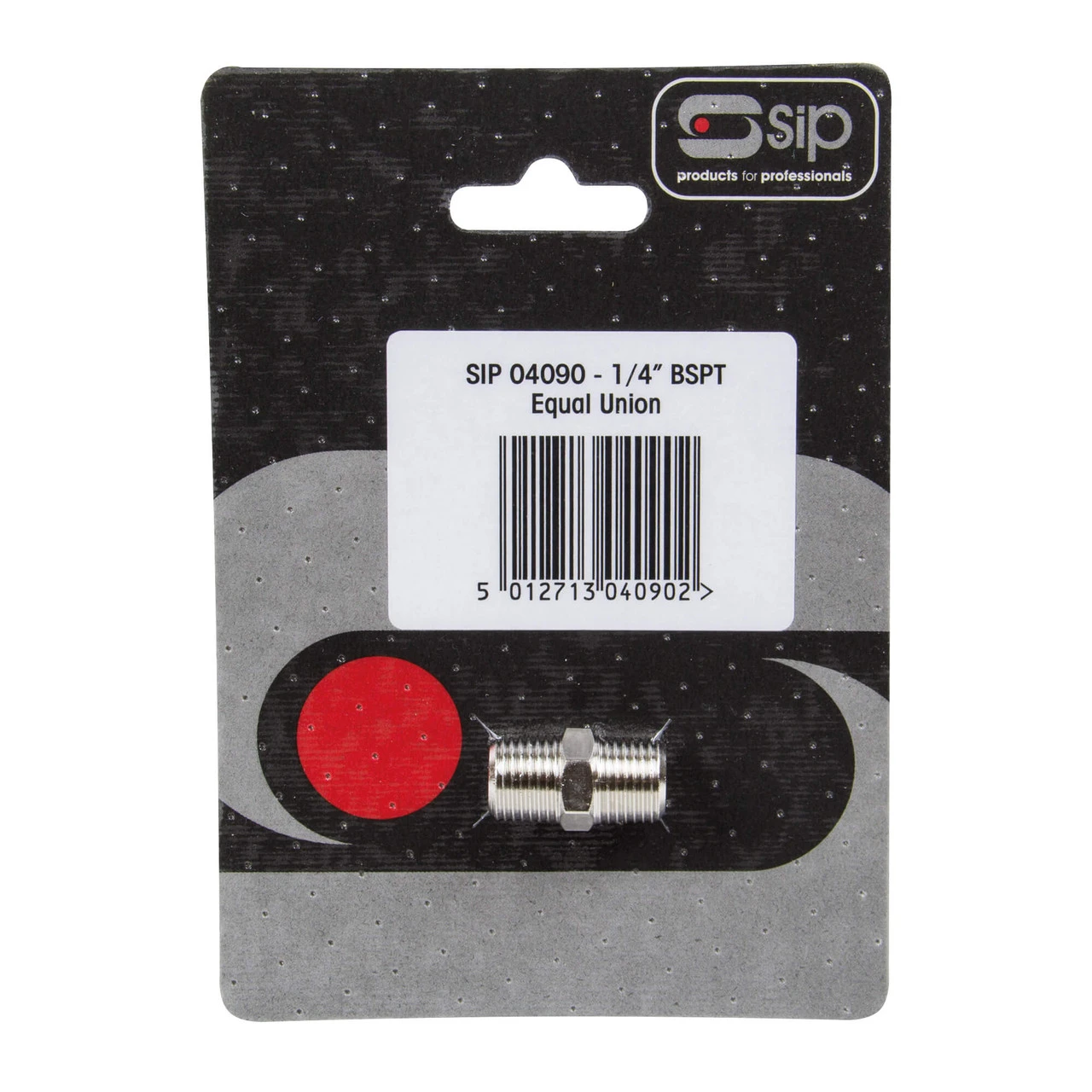 SIP 04090 1/4" BSPT Equal Union 1 SIP 04090 1/4" BSPT Equal Union