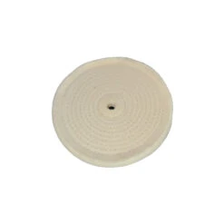 Silverline Spiral-Stitched Cotton Buffing Wheel 150mm