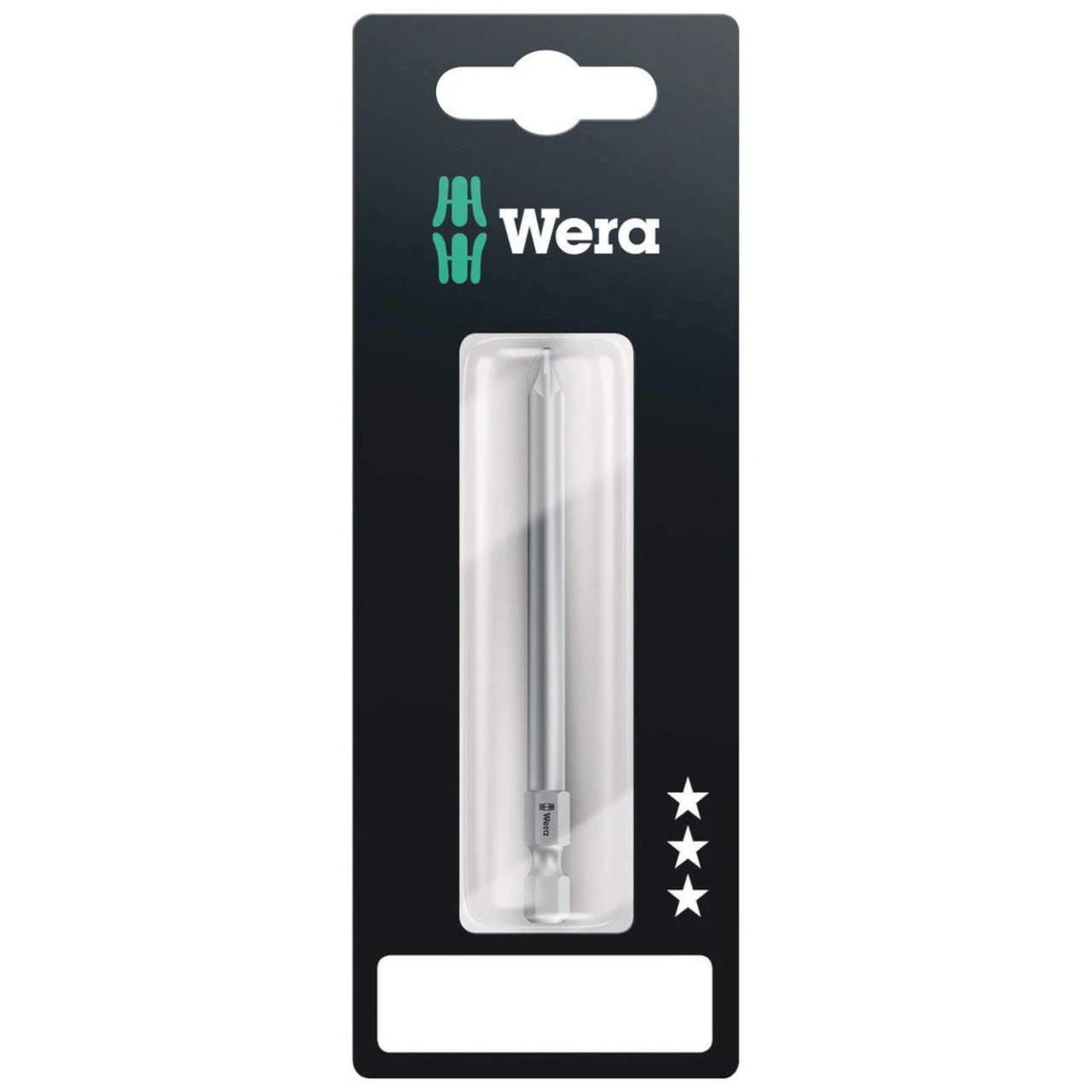 Wera 152mm PZ2 Screwdriver Bit Long Reach 1 Wera 152mm PZ2 Screwdriver Bit Long Reach