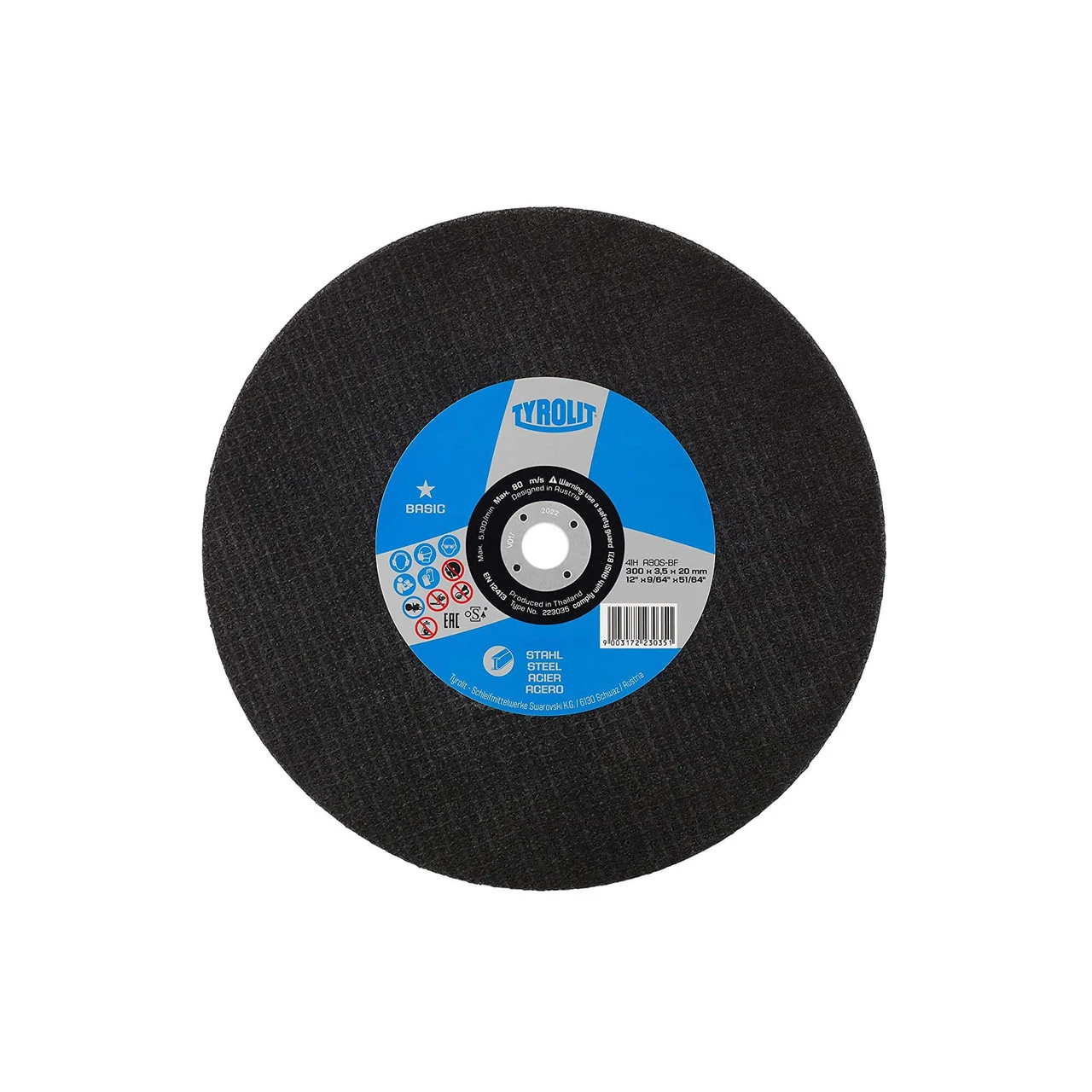 Tyrolit 300mm Metal Cutting Disc 1 Tyrolit 300mm Metal Cutting Disc