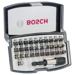 Bosch 32pc Screwdriver Bit & Adaptor Set