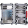 Bosch 35pc Impact Control Screwdriver Bit & Multi Construction Drill Bits Accessory Set