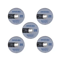 Dremel SpeedClic Metal Cutting Wheels 5 Pack SC409