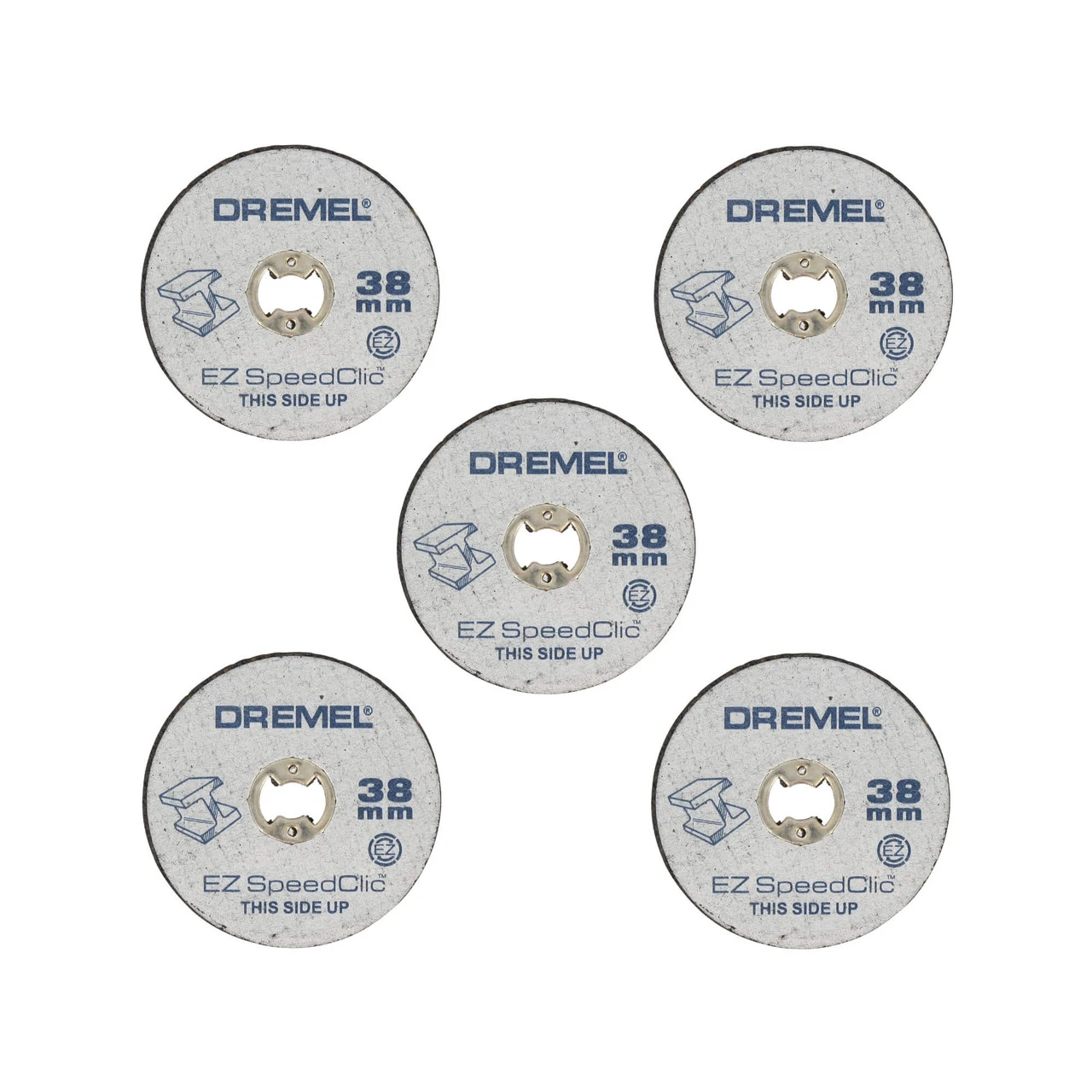 Dremel SpeedClic Metal Cutting Wheels 5 Pack SC456 1 Dremel SpeedClic Metal Cutting Wheels 5 Pack SC456