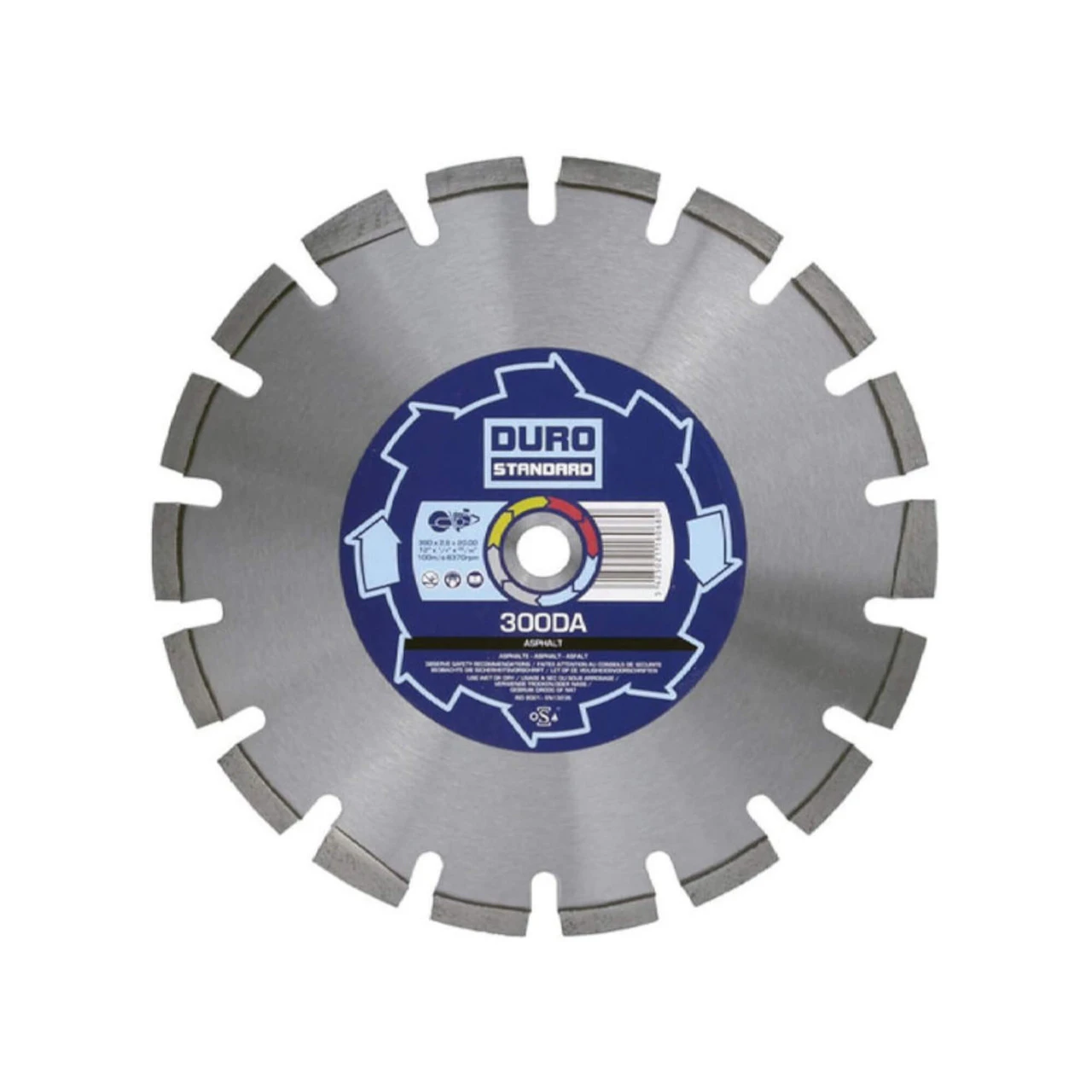 DURO 300mm Diamond Cutting Blade For Asphalt 1 DURO 300mm Diamond Cutting Blade For Asphalt
