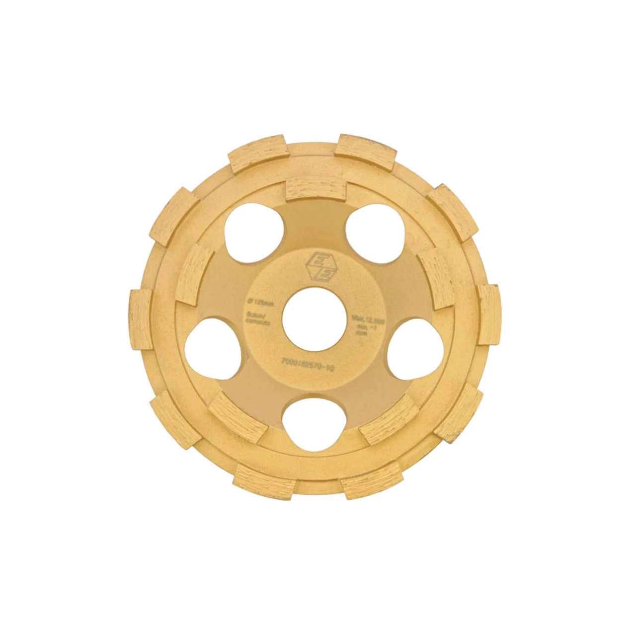 Eibenstock 5" Twin Row Diamond Disc For EBS1802H Concrete Grinder 1 Eibenstock 5" Twin Row Diamond Disc For EBS1802H Concrete Grinder