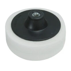 Silverline M14 Foam Polishing Head 150mm White - Firm Density