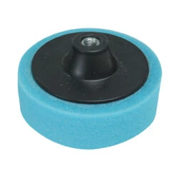 Silverline M14 Foam Polishing Head 150mm Blue - Medium Density