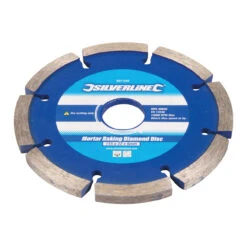 Silverline 807350 Diamond Mortar Rake Disc For Masonry & Brick 115 X 22mm X 6mm