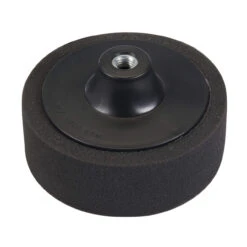 Silverline M14 Foam Polishing Head 150mm Black - Soft Density
