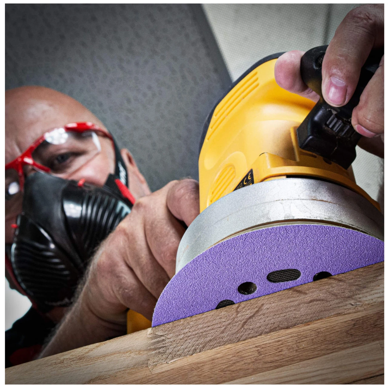 Trend Random Orbital Sanding Discs 150mm 180 Grit 3 Trend Random Orbital Sanding Discs 150mm 180 Grit - Image 3