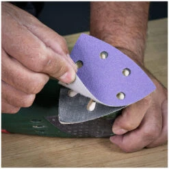 Trend Delta Sanding Sheets 93mm 40 Grit -Power Tool Store AB OSC 40Z 3 46896.1720184879