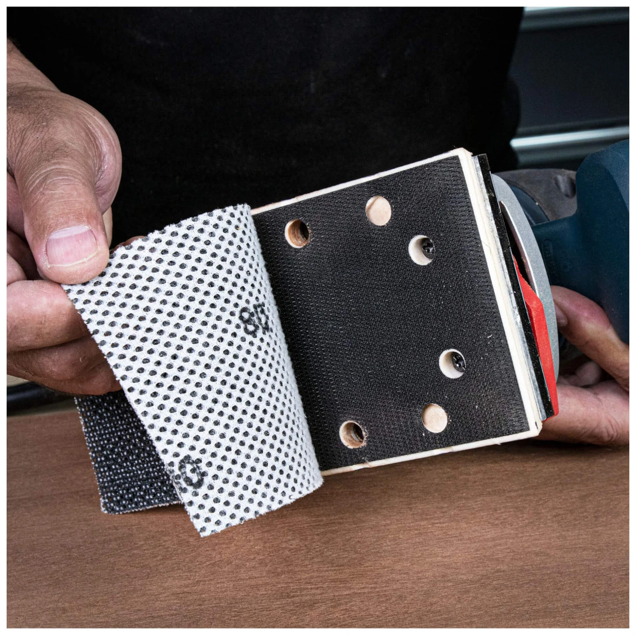 Trend 93mm X 190mm Mesh 1/3 Sheet Sanding Sheets 240 Grit 2 Trend 93mm X 190mm Mesh 1/3 Sheet Sanding Sheets 240 Grit - Image 2