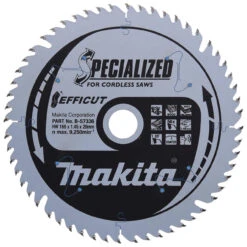Makita B-57336 165mmx20x56T Efficut TCT Saw Blade
