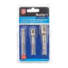 Blue Spot 3pc Chrome Vanadium Socket Adaptor Set