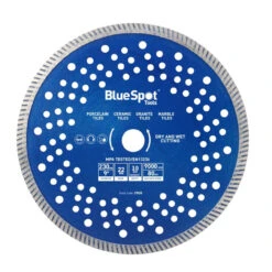 Blue Spot Tools Turbo Cutting Disc 230mm 9"