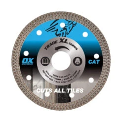 Ox Tools Trade XL CAT 115mm Tile Cutting Diamond Blade