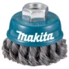 Makita 75mm M14 Twist Knot Wire Cup Brush