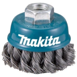 Makita 75mm M14 Twist Knot Wire Cup Brush