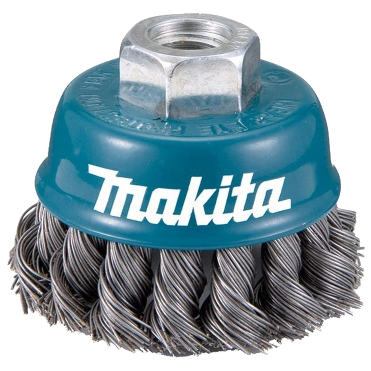 Makita 100mm M14 Twist Knot Wire Cup Brush 1 Makita 100mm M14 Twist Knot Wire Cup Brush