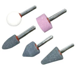 Silverline Mounted Stone Set 5pce 15 - 25mm