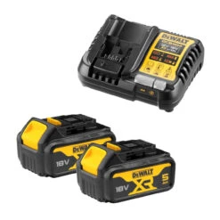 DeWalt 18V 100 Year Combi Drill 2 X 5Ah Batteries