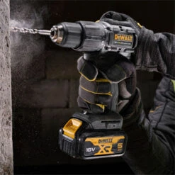 DeWalt 18V 100 Year Combi Drill 2 X 5Ah Batteries -Power Tool Store DCD100P2T 4 48829.1712407516