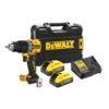 DeWALT DCD805H2T 18V XR Gen3 Compact Hammer Drill 2 X 5.0Ah Powerstack Batteries With TSTAK Carry Case