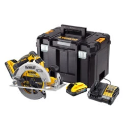 DeWalt DCS573H2T-GB 18V XR Brushless 190mm Circular Saw 2 X 5.0Ah Powerstack Battery Kit