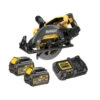 DeWalt DCS577T2 54V XR FLEXVOLT Hi Torque Worm Drive Circular Saw 2x 6Ah Battery Kit