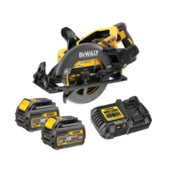 DeWalt DCS577T2 54V XR FLEXVOLT Hi Torque Worm Drive Circular Saw 2x 6Ah Battery Kit