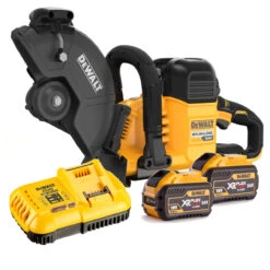 DeWalt DCS691X2-GB 54V XR FLEXVOLT 230mm Bluetooth Cut-Off Saw 2x 9.0Ah Battery Kit -Power Tool Store DCS691X2 GB 1 63199.1719934966