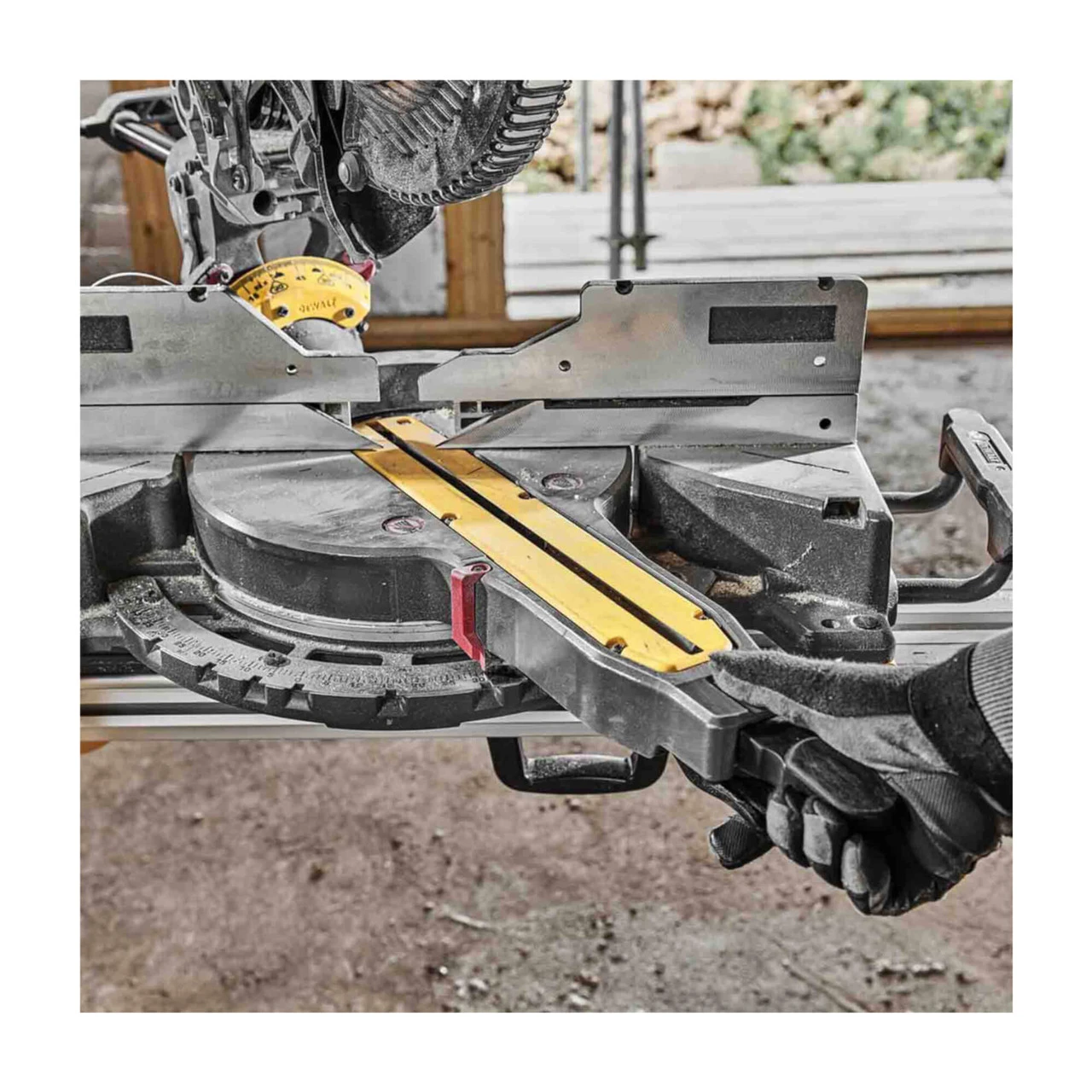 DeWalt DCS781 54V XR FLEXVOLT Brushless 305mm Slide Mitre Saw 2 X 9.0Ah Kit 1 DeWalt DCS781 54V XR FLEXVOLT Brushless 305mm Slide Mitre Saw 2 X 9.0Ah Kit