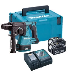 Makita DHR242RTJ 18V BRUSHLESS 24mm SDS+ Drill 2x 5.0Ah Battery Kit