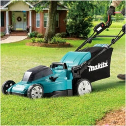 Makita DLM481CT2 Twin 18V (36V) LXT Self-Propelled Lawn Mower With 480mm Plastic Cutting Deck 5.0Ah Battery Kit -Power Tool Store DLM481CT2 5 86771.1712056179