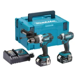 Makita DLX2145TJ 18V LXT Heavy Duty Combi Drill & Impact Driver 2x 5.0Ah Battery Kit