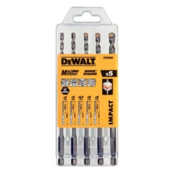 DeWalt DT60099-QZ 5Pc Extreme Impact Quick-Change Drill Bit Set