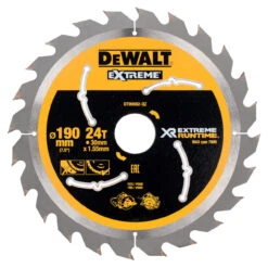 DeWalt XR 190mm X 30mm 24T Circular Saw Blade