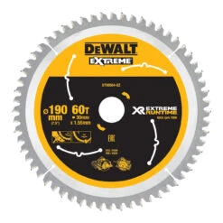 DeWalt XR 190mm X 30mm 60T Circular Saw Blade