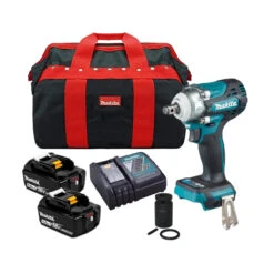 Makita DTW300TX2 18V LXT BRUSHLESS 1/2" Impact Wrench 2x 5.0Ah Battery Kit