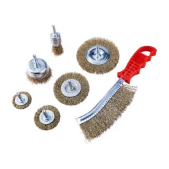 Amtech 7pc Wire Wheel & Brush Set