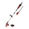 Einhell 18V Power X-Change High Reach Multi-Head Pole Hedge Trimmer Cutter 3Ah Kit