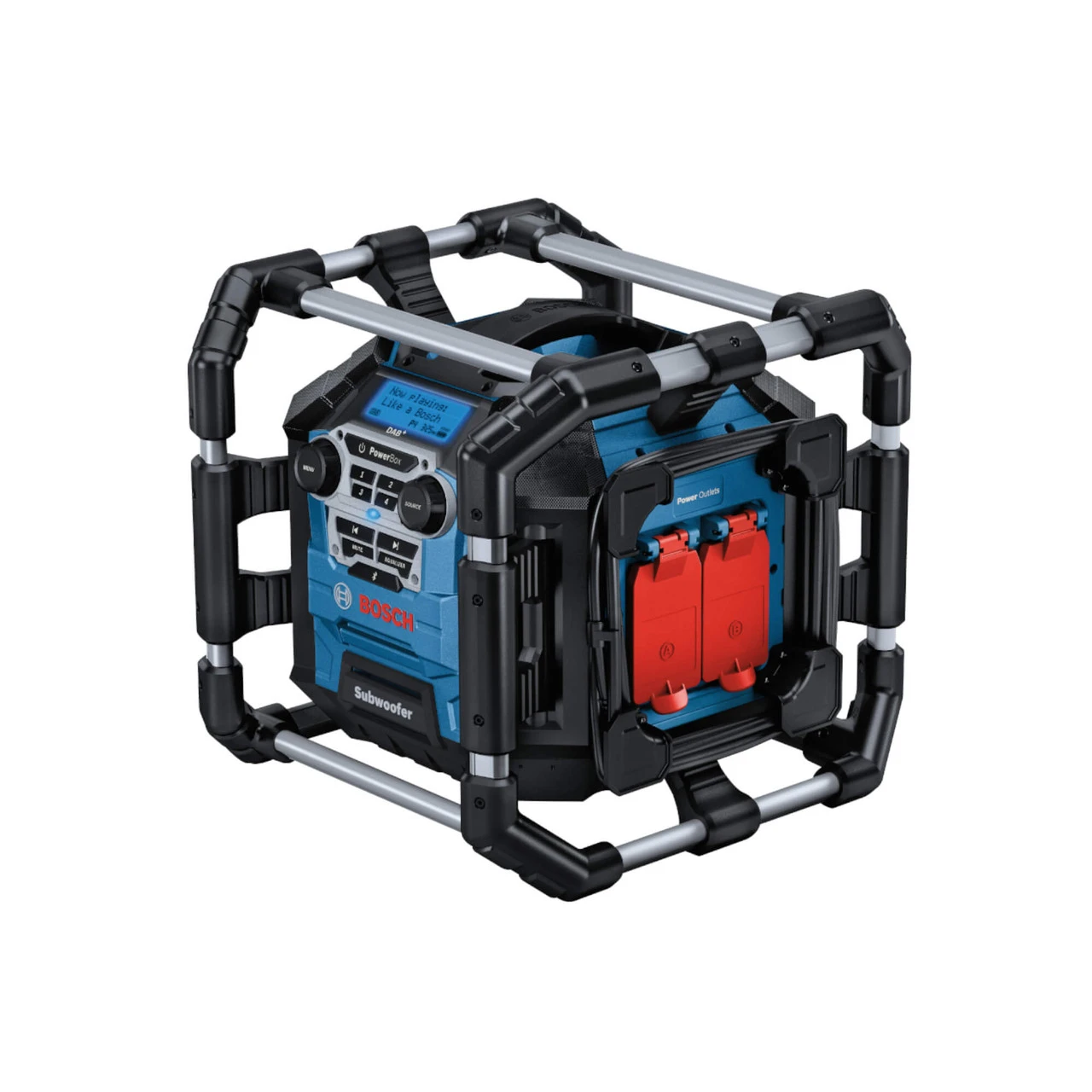 Bosch GPB18V-5SC 18V DAB+ Bluetooth FM Heavy Duty Jobsite Radio - 240V 1 Bosch GPB18V-5SC 18V DAB+ Bluetooth FM Heavy Duty Jobsite Radio - 240V