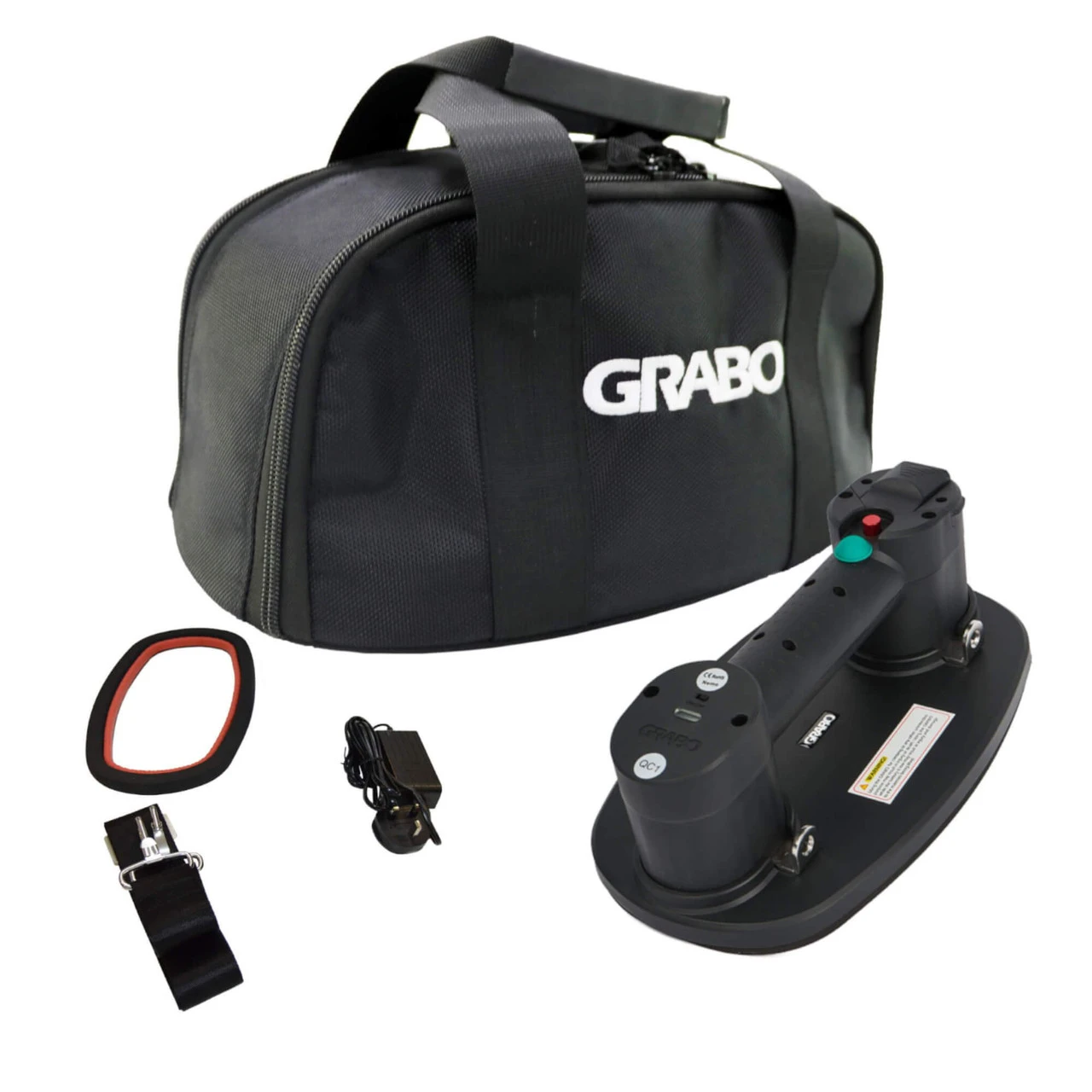 Grabo PLUS Professional Cordless Vacuum Lifter With 1x Battery & Carry Bag Kit 1 Grabo PLUS Professional Cordless Vacuum Lifter With 1x Battery & Carry Bag Kit
