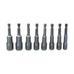 Amtech I5725 8 Piece Metric Magnetic Hex Nut Driver Set -Power Tool Store I5725 1 00540.1710431836
