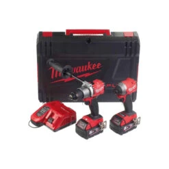 Milwaukee M18FPP2A2-502X 18V Gen 3 FUEL Combi Drill & Impact Driver2x 5.0Ah Battery Kit