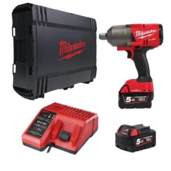 Milwaukee M18ONEFHIWF34-502X 18V 3/4" ONE-KEY FUEL Impact Wrench 2x 5.0Ah Battery Kit