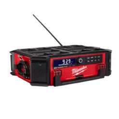 Milwaukee M18PRCDAB+-0 18V DAB+ Bluetooth PACKOUT Jobsite Radio And Charger - Body Only